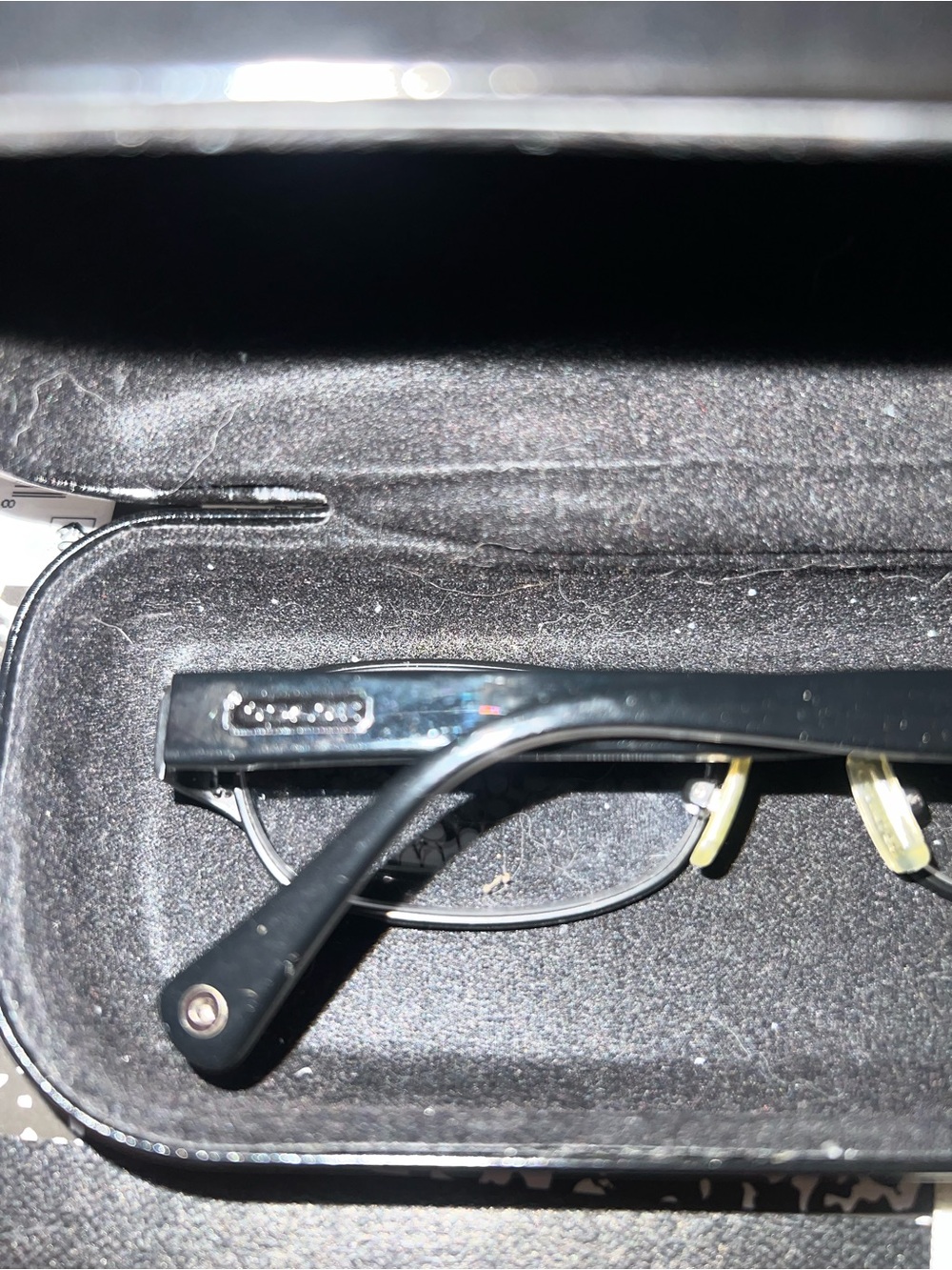 Coach monogram c rectangular eyeglass frame - Picture 3 of 5